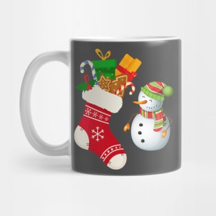 Christmas  Snowmen With Shocks Mug